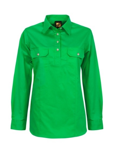 Picture of Work Craft Ladies Closed Front Shirt
